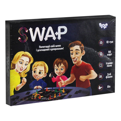 Настільна гра Swap, укр Dankotoys G-Swap-01-01U