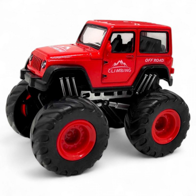 Машинка металева АВТОПРОМ. МОНСТР ТРАК (ЧЕРВОНИЙ) Автопром AP7449