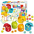 Дитяча навчальна гра "Колірленд" 56703-4F 20 карток, 5 боксів-будиночків