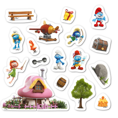 Магнітна гра Дім Мрії. The Smurfs Котедж Смурфетти Dodo 200618