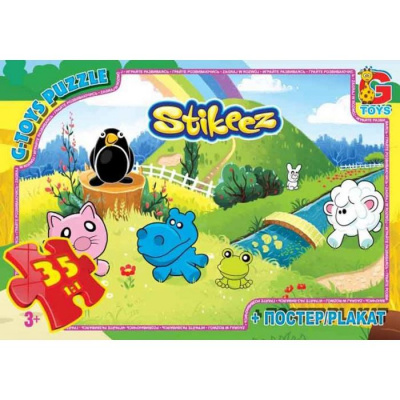 Пазли Stikeez, 35 ел Gtoys ST005
