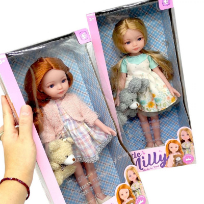Лялька Little Milly 35 см (РУДА) MIC 92055-N/92055-P