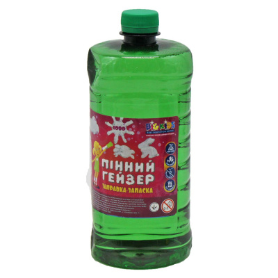 Запаска для мильних бульбашок Гейзер, 1000 мл Big Kids BIGRP1003