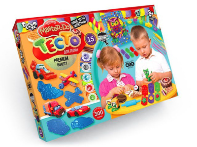 Тісто для ліплення Master Do, 15 кольорів по 20 г Dankotoys TMD-03-04