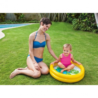 ДИТЯЧИЙ БАСЕЙН КОШЕНЯ 61х15 см (БУЗКОВИЙ) Intex 59409