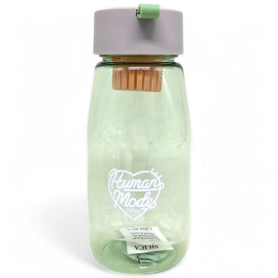 Пляшка для води з ситечком (0,7 л), зелена MIC 2315/XH-26