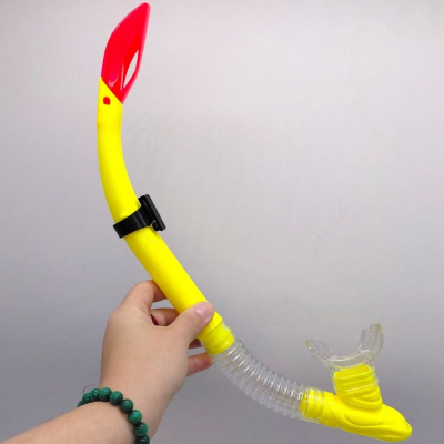 Набір для плавання маска + трубка, в кульку (ЖОВТИЙ) YG Toys 417