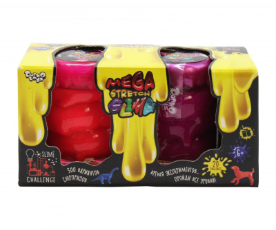 Набір з слайм Mega Challenge (рус) Dankotoys SLM-11-02
