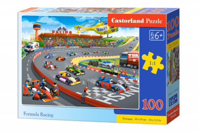 Пазли Гонки, 100 елементів Castorland В-111046