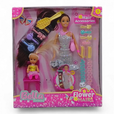 Набір ляльок Bella: Fashion Doll, шатенка MIC LX178-B