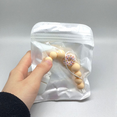 Силіконовий ланцюжок для пустушки ПОНЧИК Mega Zayka №0523