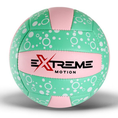 Мʼяч волейбольний Extreme motion, PVC, 260 грамiв (бірюзовий) MIC VB41449