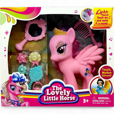 Фігурка My Little Pony, аксесуари, світло, звук (рожева) MIC SM198K16