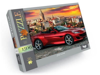 Пазли Червоне авто 1500 ел Dankotoys С1500-04-10