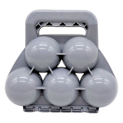 Сніжколіп  5 сніжок, у сітці (СІРИЙ) MIC TK2559-71
