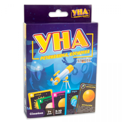 Настільна гра Уна: Космічна (укр) Strateg 30448