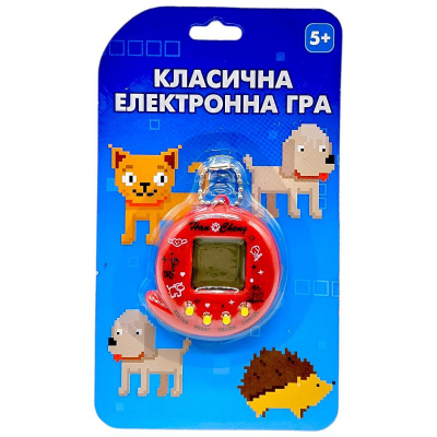 ЕЛЕКТРОННА ГРА ТАМАГОЧІ (ЧЕРВОНИЙ) MIC 725-61
