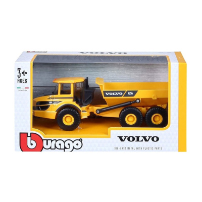 Автомодель "Самоскид Volvo A25G" Bburago 18-32085 серії Construction