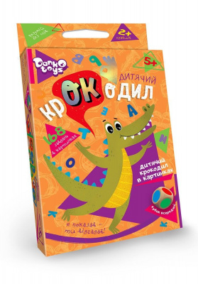 Настільна гра Вікторина Дитячий крокодил укр Dankotoys CROC-01-01U