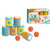 Іграшка банки Cans Game 6 банок 10 см, 3 м'ячика 6 см Woteng Toys 6633