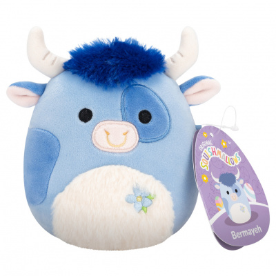 Дитяча м'яка іграшка Бик Бермайє Squishmallows SQER01181, 13 см