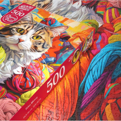 Пазли Котяча примха, 500 елементів Cherry Pazzi 20098