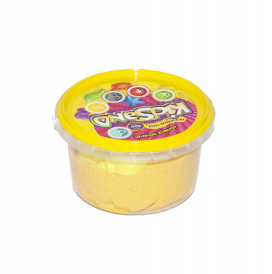 Кінетичний пісок KidSand, жовтий, 500 г Dankotoys KS-01-02