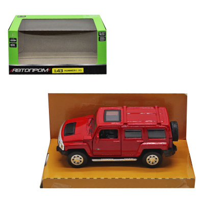 Машинка Автопром: Hummer червона Автопром 4311