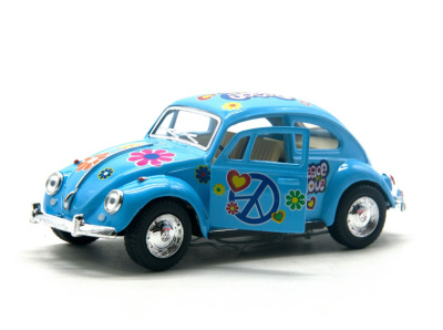 Машинка KINSMART Volkswagen Beetle (блакитна) Kinsmart KT5375FW