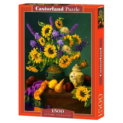 Пазли Осінні скарби, 1500 елементів Castorland C-152063