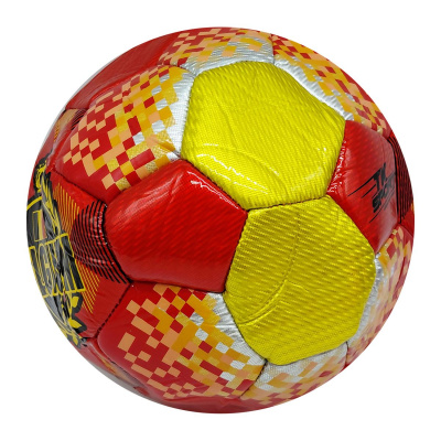 МʼЯЧ ФУТБОЛЬНИЙ №5, PVC, ВАГА 330-350 ГРАМІВ, ЧЕРВОНИЙ MIC C65896