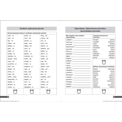 Книжка: Супертренажер; 4 клас. Вправи з української мови Торсинг К01284