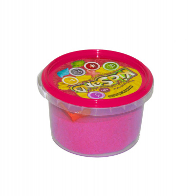 Кінетичний пісок KidSand, рожевий, 500 г Dankotoys KS-01-02