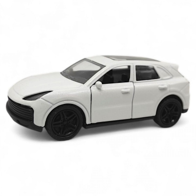 Машинка металева Porsche Cayenne Автопром, інерція, двері, білий Автопром AP74112