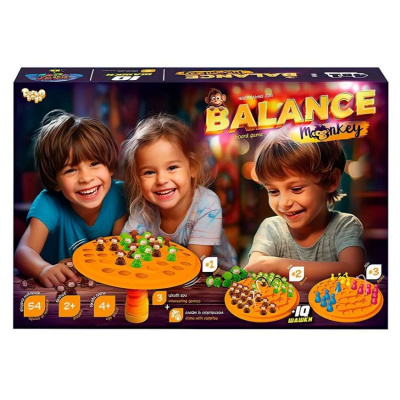 Розвиваюча настільна гра Balance Monkey, велика Dankotoys BalM-02