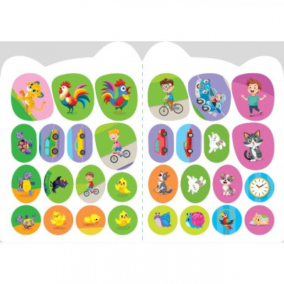 Книжка Кмітливі звірята: Тихо - голосно. Швидко - повільно (укр) Торсинг К00483