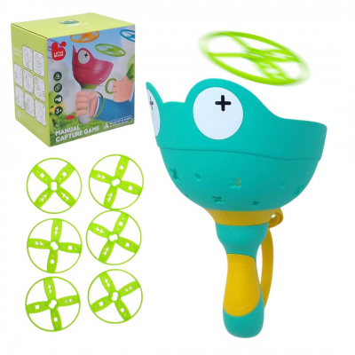 Запускач Жабка, 6 дисків-зарядів, механічний принцип роботи LITTLE BESSN 207Y-1