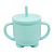 Силіконова чашка-поїлка, 200 мл, м'ятна MiC №0302