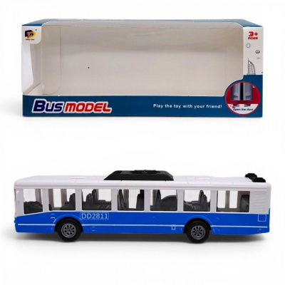 Автобус інерційний, в коробці (СИНІЙ) MIC DD2813A