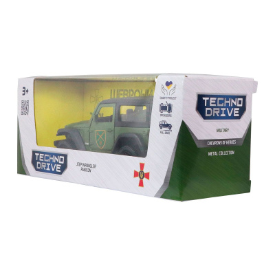 Автомодель серії Шеврони Героїв - Jeep Wrangler Rubicon - ОК Північ TechnoDrive 250397UM