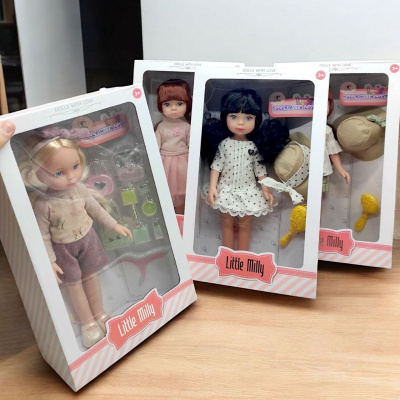 Лялька з аксесуарами Little Milly висота 33 см MIC 91099A