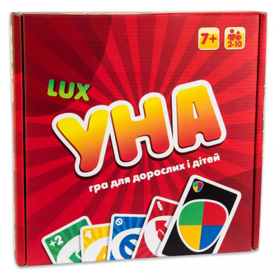 Настільна гра УНА Lux, 2 колоди (укр) Strateg 30517
