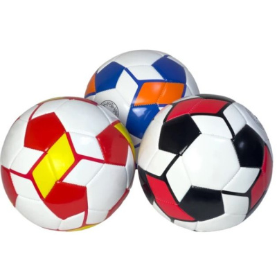 Мʼяч футбольний №5 PVC 320 г (ЧЕРВОНО-ЖОВТИЙ) MIC BT-FB-0337