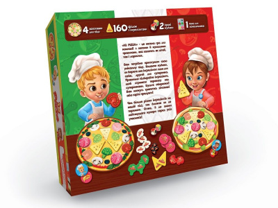 Настільна гра IQ Pizza, укр Dankotoys G-IP-01U