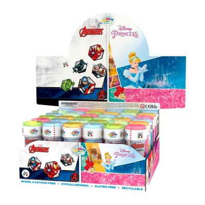 Мильні бульбашки – Принцеси/Месники (60 ml) Dulcop Bubble World 103001110081