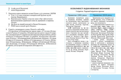Тренажер Зміни в українському правописі, укр Торсинг К01387