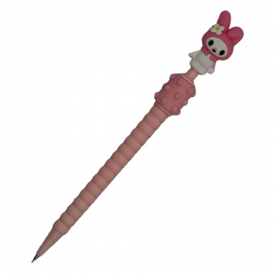 Олівець механічний з фігуркою Kuromi 9626(Pink) 0,5 мм