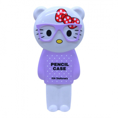 Пенал пластиковий аніме Sanrio: Hello Kitty (бузкова) MIC 8876