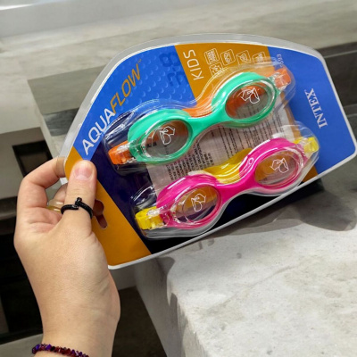 Окуляри для плавання AquaFlow, 2 штуки, (3-8 років) Intex 55693