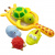 Набір іграшок для ванни Сачок жираф (7 елем) Bibi Toys 760790BT